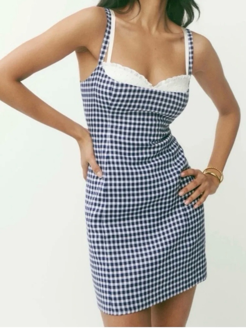 Reformation Lovella Linen dress
